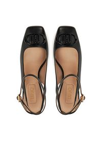 Liu Jo Sandały Jennifer 12 SA5019 PX460 Czarny. Kolor: czarny. Materiał: skóra