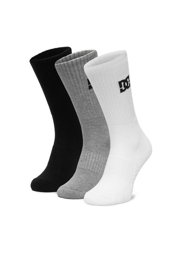 DC Shoes Skarpety długie CEO_BR_DC_2051_W_AW25 (3 PACK) Kolorowy. Materiał: bawełna. Wzór: kolorowy