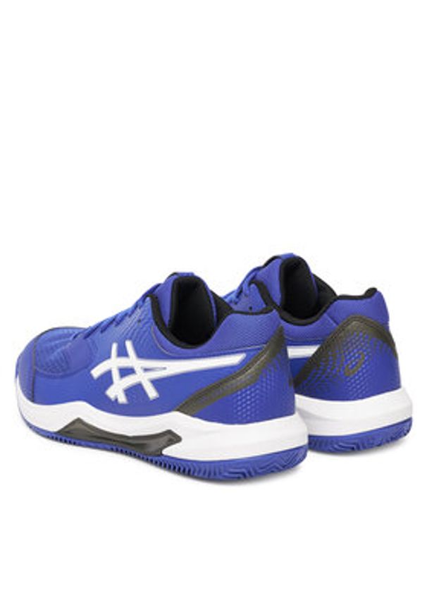 Asics Buty do tenisa Gel-Dedicate 8 Clay 1041A448 Granatowy. Kolor: niebieski. Materiał: skóra. Sport: tenis