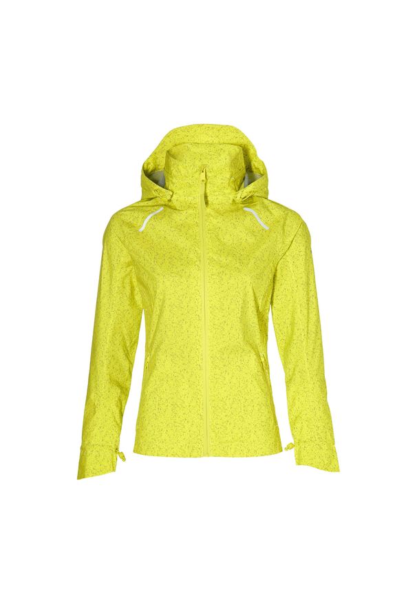 BASIL - Wodoodporna kurtka z materiałem odblaskowym dla kobiet Basil Skane Hivis Bluesig. Kolor: żółty. Materiał: materiał