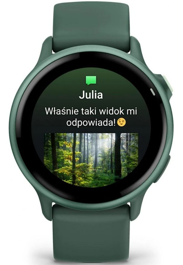 GARMIN - Garmin Vivoactive 6 Zielony. Kolor: zielony