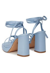 DeeZee Sandały 2335-3 Niebieski. Kolor: niebieski. Materiał: skóra #7