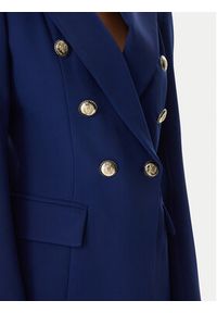 Maryley Marynarka 26EB139/43FR Granatowy Regular Fit. Kolor: niebieski. Materiał: syntetyk #4