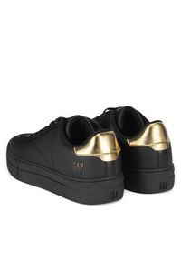 GAP - Gap Sneakersy PORTLAND CUP LOW W GP505010AW-BKGO Czarny. Kolor: czarny. Materiał: materiał #3