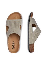 Go Soft Klapki CEO-W25701 Szary. Kolor: szary. Materiał: skóra #3