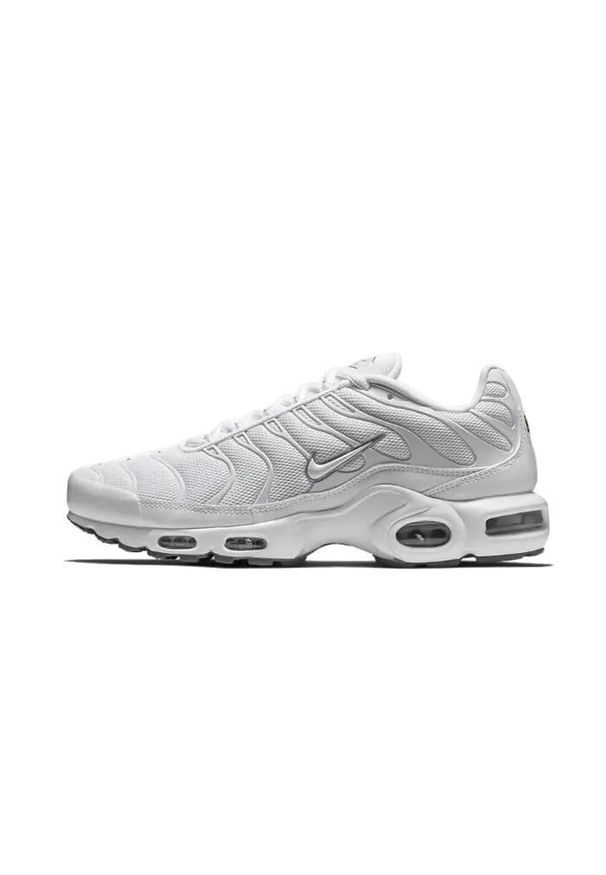 Nike Air Max Plus TN Triple White. Kolor: biały. Model: Nike Air Max