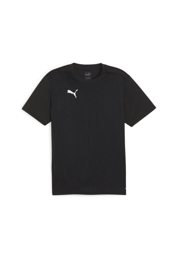 Koszulka Puma. Kolor: czarny. Sport: piłka nożna