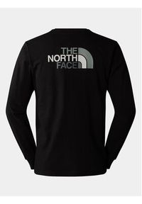 The North Face Longsleeve Easy NF0A87N8 Czarny Regular Fit. Kolor: czarny. Materiał: bawełna. Długość rękawa: długi rękaw #5