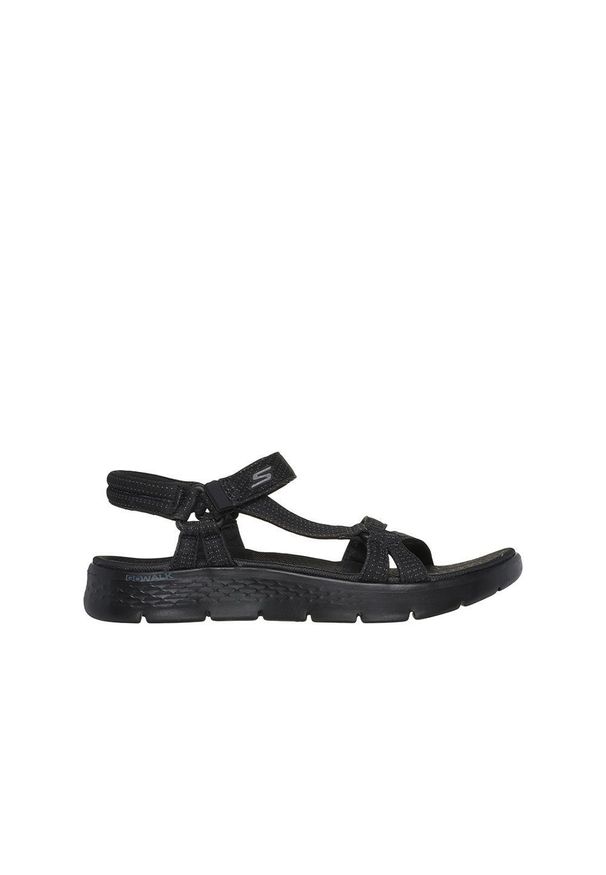 skechers - Sandały damskie SKECHERS Go Walk Flex Sandal Sublime. Kolor: czarny
