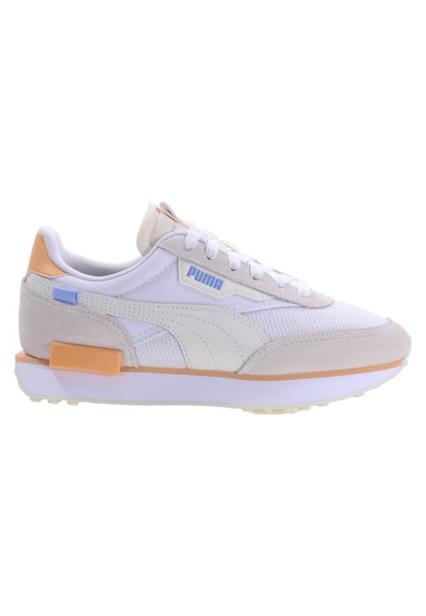 Buty damskie na co dzień Puma Future Rider Soft. Okazja: na co dzień. Kolor: wielokolorowy. Materiał: zamsz, syntetyk, materiał. Sport: turystyka piesza