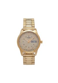 Timex Zegarek South Street Sport TWG063800 Złoty. Kolor: złoty. Styl: street, sportowy