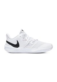 Buty damskie Nike Hyperspeed Court. Kolor: czarny, biały, wielokolorowy. Model: Nike Court. Sport: siatkówka, turystyka piesza