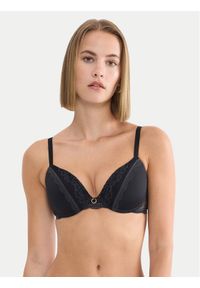 Triumph Biustonosz z fiszbiną Comfort Allure 10226435 Czarny. Kolor: czarny. Materiał: syntetyk #1