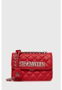 Steve Madden torebka Bfreya kolor czerwony SM13000936. Kolor: czerwony. Rodzaj torebki: na ramię #1