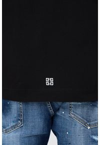 Givenchy - GIVENCHY Czarny t-shirt. Kolor: czarny #5