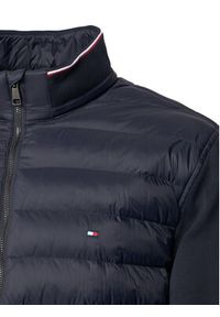 TOMMY HILFIGER - Tommy Hilfiger Kurtka przejściowa Mix Media Ess MW0MW41329 Granatowy Regular Fit. Kolor: niebieski. Materiał: bawełna #2