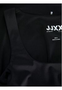 JJXX Sukienka codzienna Saga 12255286 Czarny Slim Fit. Okazja: na co dzień. Kolor: czarny. Materiał: syntetyk. Typ sukienki: proste. Styl: casual