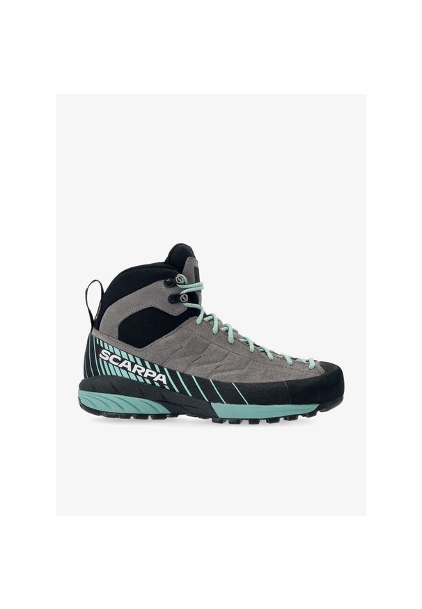Buty podejściowe damskie Scarpa Mescalito Mid GTX. Kolor: szary. Styl: sportowy