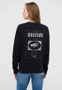 Damska bluza nierozpinana Mustang Style Aberdeen Black Beauty 1016768 4185 #4