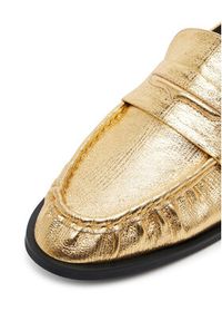 Badura Mokasyny LILAC-SLT152SK Złoty. Kolor: złoty. Materiał: skóra #3