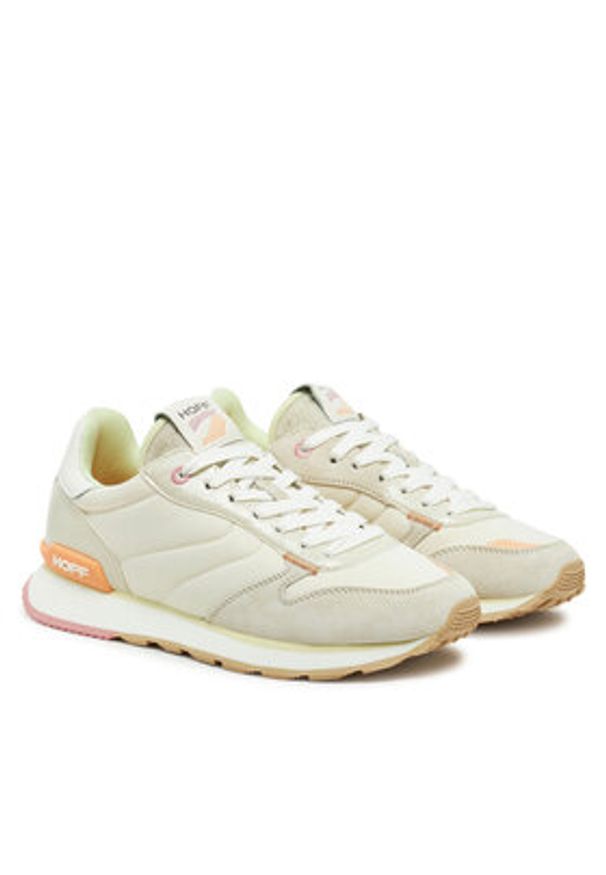 HOFF Sneakersy Troezen 12517006 Beżowy. Kolor: beżowy. Materiał: zamsz, skóra