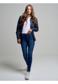 Big-Star - Spodnie jeans damskie Rose 359. Kolor: niebieski. Długość: długie. Styl: elegancki, sportowy