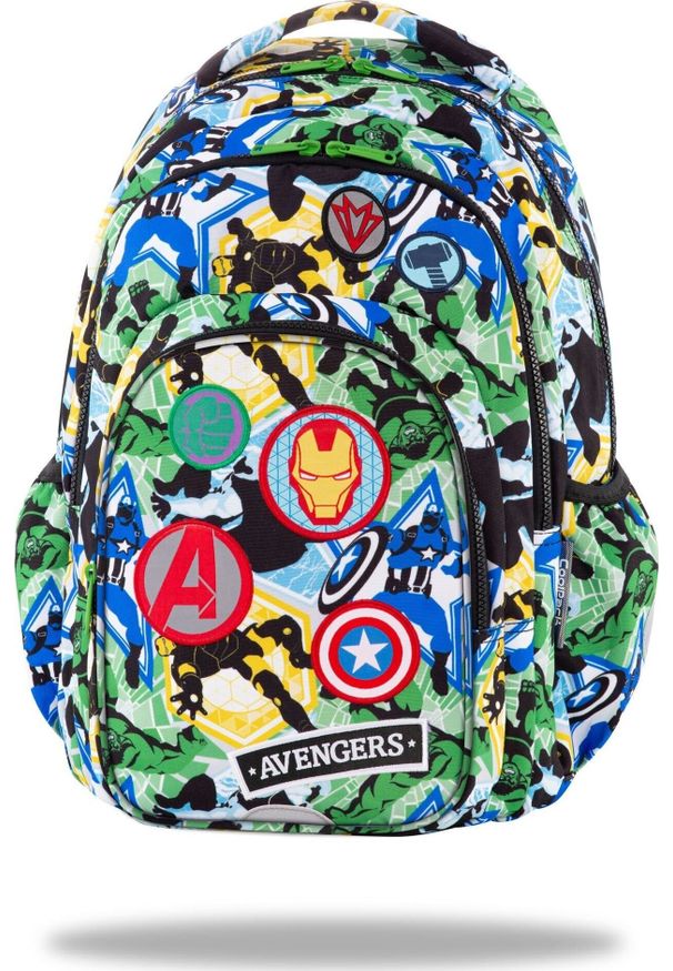 Coolpack Plecak szkolny Spark 26L Marvel Avengers (B46308). Wzór: motyw z bajki