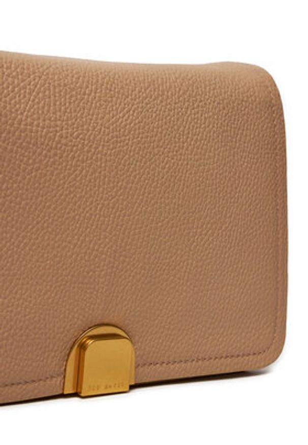 Ted Baker Torebka Imielly 273865 Beżowy. Kolor: beżowy. Materiał: skórzane