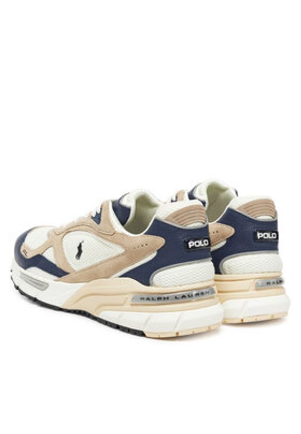 Polo Ralph Lauren Sneakersy Trackstr 809968178001 Écru. Materiał: zamsz, skóra