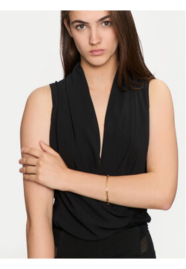 Michael Kors Bransoletka MKC174400710 Złoty. Materiał: srebrne. Kolor: złoty