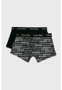 Calvin Klein Underwear - Bokserki dziecięce 104-176 cm (2-pack). Kolor: czarny. Materiał: bawełna, dzianina, elastan. Wzór: gładki #2