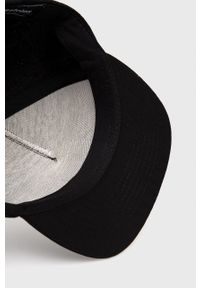 Etnies czapka kolor czarny z aplikacją. Kolor: czarny. Wzór: aplikacja #3