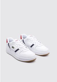 Tenisówki Lacoste Model T-clip Set Kolor Biały. Kolor: biały. Materiał: tkanina, skóra