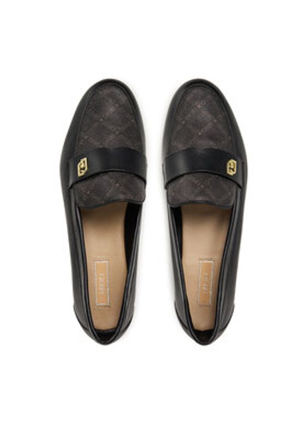 Liu Jo Lordsy Emel 05 SF5045 PX699 Czarny. Kolor: czarny. Materiał: skóra