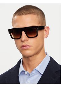 Tom Ford Okulary przeciwsłoneczne FT0711 Brązowy. Kolor: brązowy