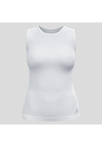 Koszulka termoaktywna damska Odlo Performance Light Eco BL Top Crew Neck Singlet. Kolor: biały