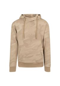 Urban Classics - Bluza z kapturem Urban Classic camo. Typ kołnierza: kaptur. Kolor: beżowy, wielokolorowy, brązowy #1