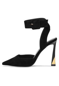 Eva Minge Szpilki SUZANNE-1112A-8 Czarny. Kolor: czarny. Materiał: skóra, zamsz. Obcas: na szpilce #3