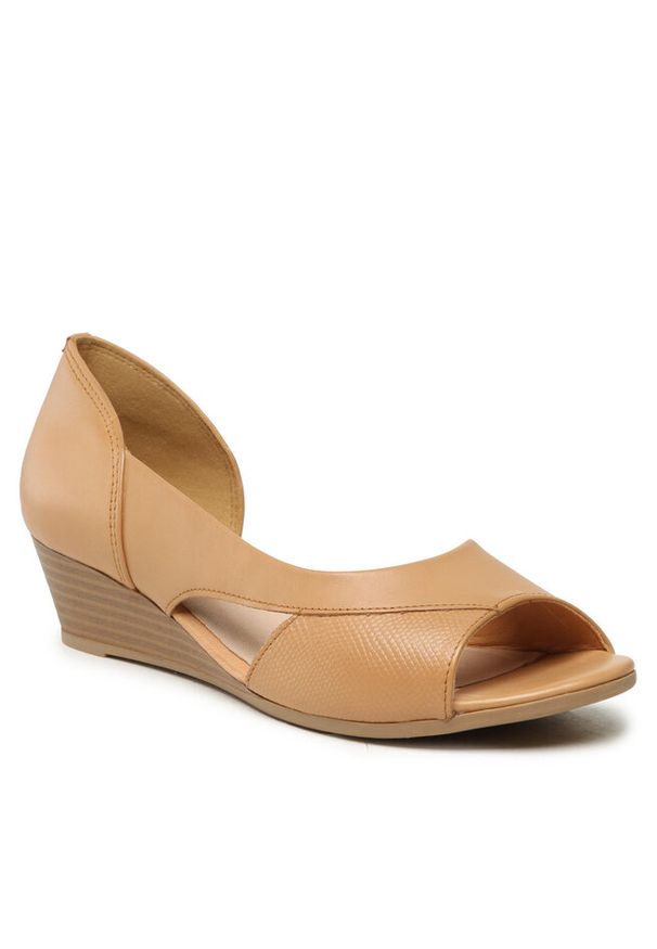 Sandały Lasocki. Kolor: brązowy