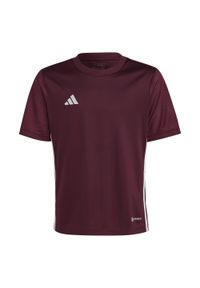 Adidas - Koszulka dla dzieci adidas Tabela 23 Jersey. Kolor: czerwony, biały, wielokolorowy. Materiał: poliester. Sport: piłka nożna