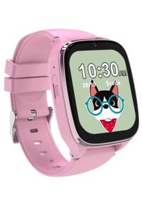 KIANO - Kiano Watch Princess Różowy. Rodzaj zegarka: smartwatch. Kolor: różowy. Styl: młodzieżowy, retro #4