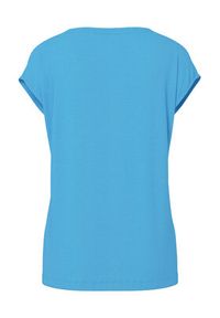 Pieces T-Shirt Billo 17078732 Niebieski Loose Fit. Kolor: niebieski. Materiał: wiskoza #4