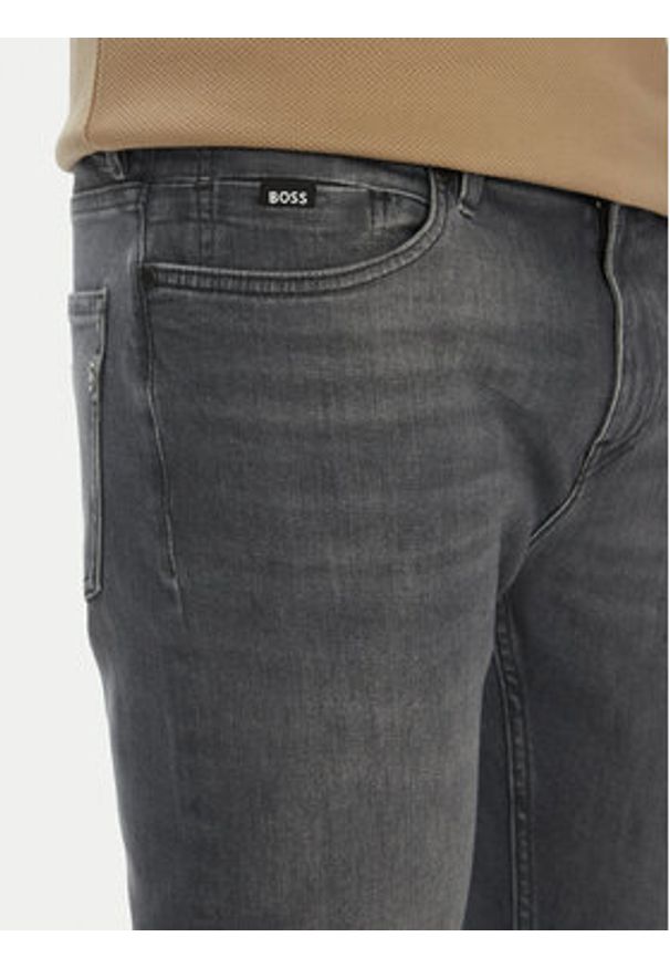 BOSS Jeansy H-Delaware 50520838 Szary Slim Fit. Kolor: szary