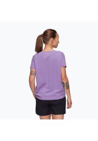 Koszulka damska Mammut Seon Playground. Kolor: fioletowy #1