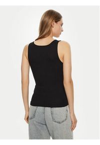 Guess Top W5RP48 KA0H1 Czarny Regular Fit. Kolor: czarny. Materiał: bawełna #5