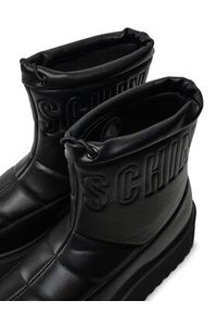 Love Moschino - LOVE MOSCHINO Botki JA24266I0LIE0000 Czarny. Kolor: czarny. Materiał: materiał #7