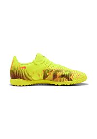 Buty piłkarskie Puma Future 8 Play TT. Kolor: żółty. Sport: piłka nożna