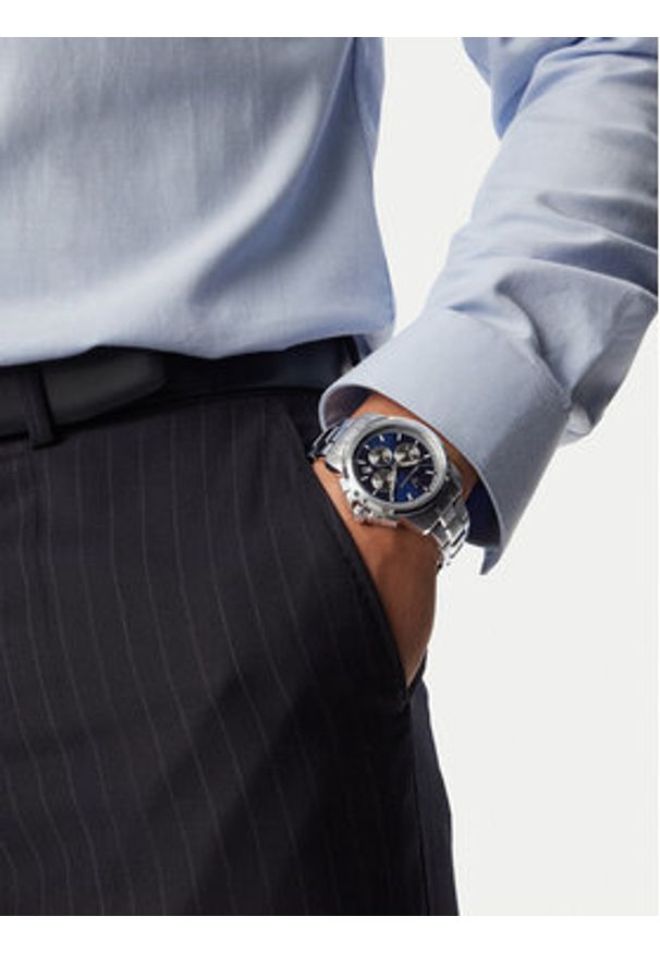 Maserati Zegarek Successo Chronograph R8873621051 Srebrny. Kolor: srebrny