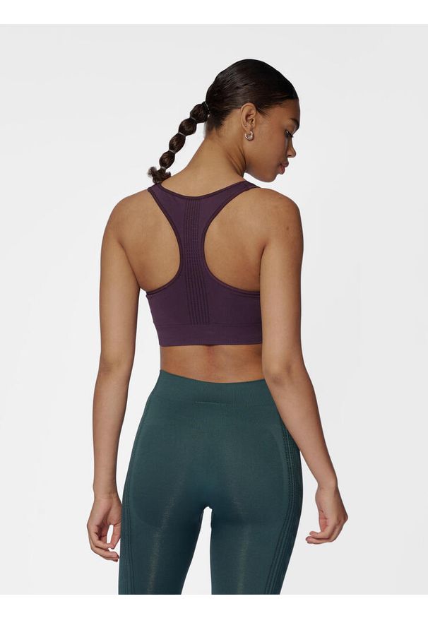 Bezszwowy biustonosz dla kobiet Hummel Shaping. Kolor: wielokolorowy, fioletowy, różowy. Sport: fitness