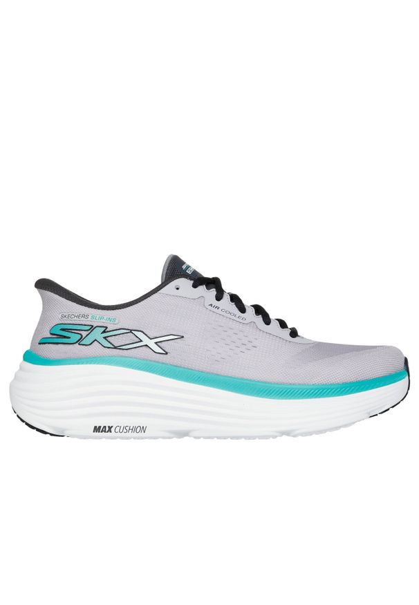 skechers - Buty do biegania Skechers Max Cushioning Endeavour Exciton. Kolor: szary. Model: Skechers Sport. Sport: bieganie, turystyka piesza